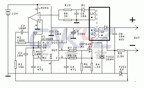 開(kāi)關(guān)電源型高耐壓恒流源電路